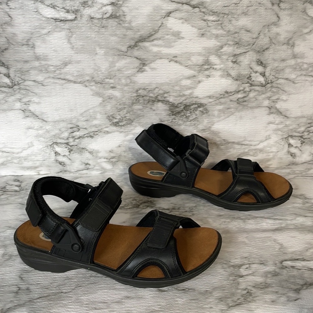 Dr scholl’s, Greg, men’s leather sandals.
